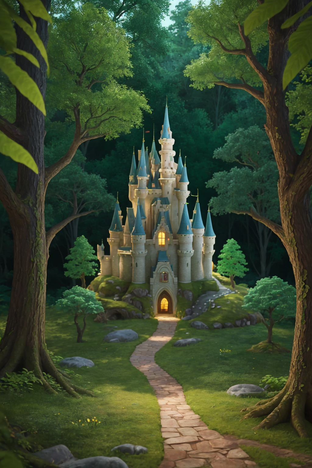 79432-3491454062-magical castle in a fantasy forest masterpiece 1-Children_Stories_V1-3D.png